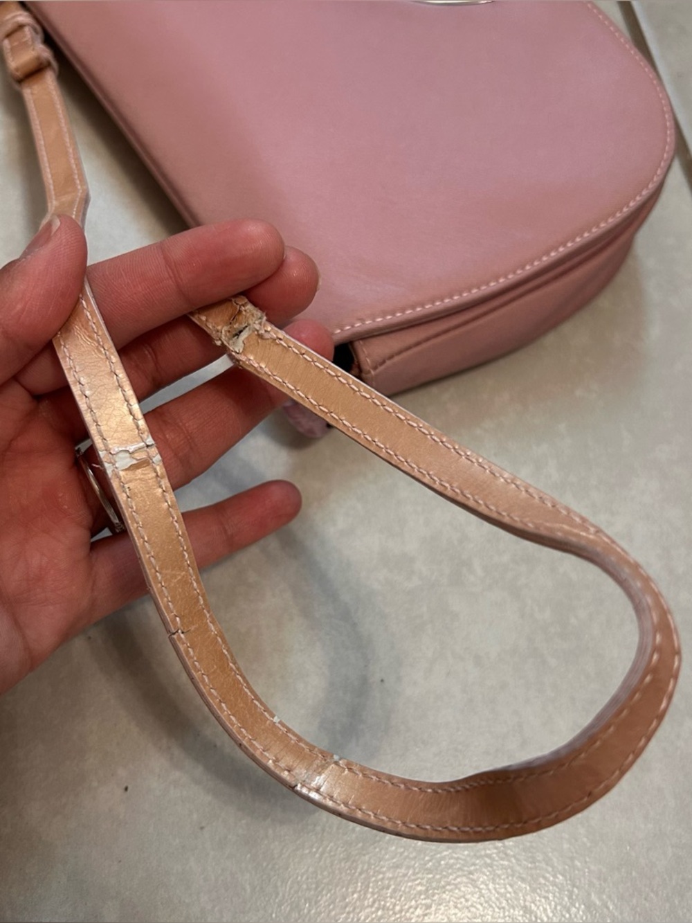 Christian Dior Pink Malice Nylon Shoulder
Bag Vintage - Picture 16 of 16